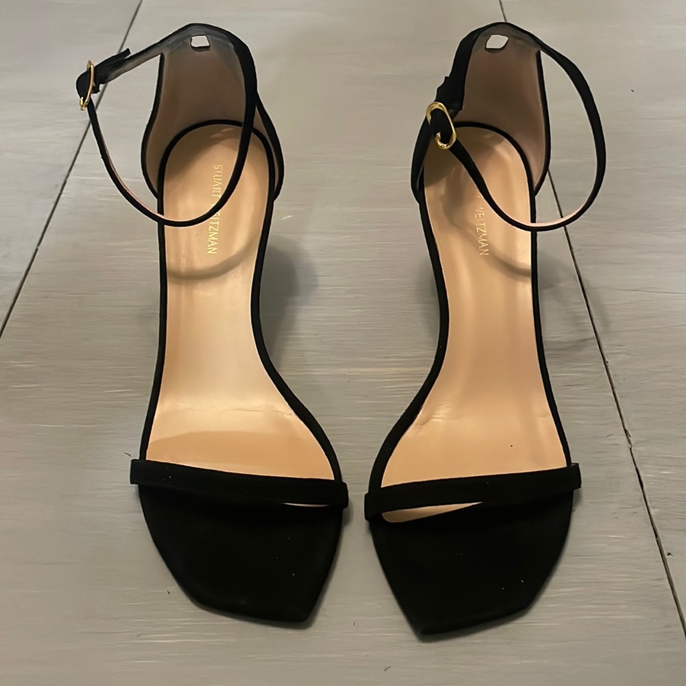 Amelina Suede Ankle-Strap Sandals
